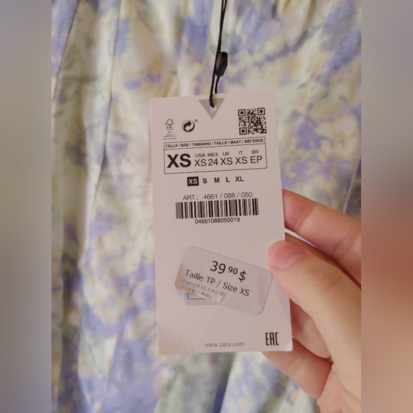 Zara Tie Dye Bodysuit NWT Size XS - Picture 12 of 16